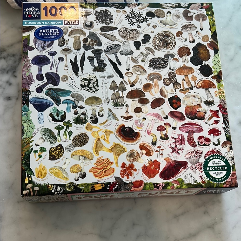 Mushroom Rainbow Puzzle